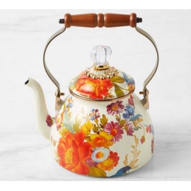 MacKenzie-Childs Flower Market Tea Kettle