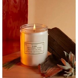 Zion Sweetgrass and Amber Candle